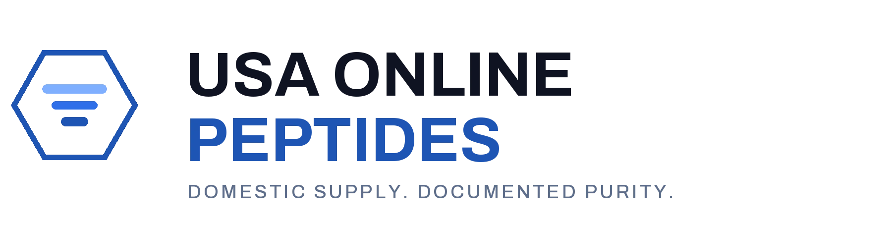 USA Online Peptides, Domestic Supply. Documented Purity.