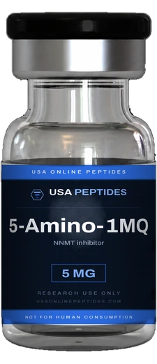 USA Online Peptides 5-Amino-1MQ research peptide vial