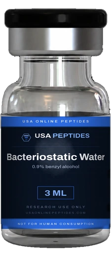 USA Online Peptides Bacteriostatic Water research peptide vial
