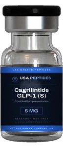 USA Online Peptides Cagrilintide / GLP-1 (S) research peptide vial