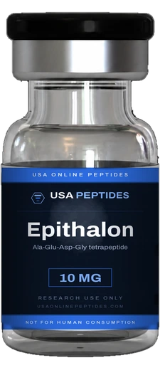 USA Online Peptides Epithalon research peptide vial