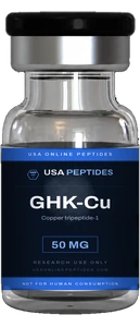 USA Online Peptides GHK-Cu research peptide vial
