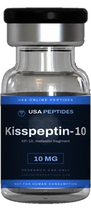USA Online Peptides Kisspeptin-10 research peptide vial