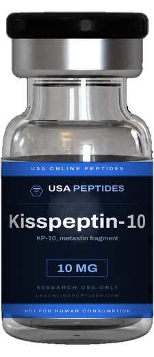 USA Online Peptides Kisspeptin-10 research peptide vial