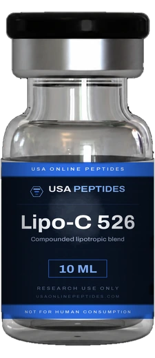 USA Online Peptides Lipo-C 526 research peptide vial