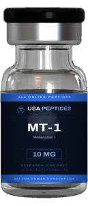 USA Online Peptides MT-1 research peptide vial