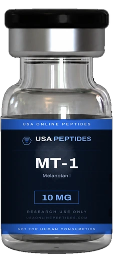 USA Online Peptides MT-1 research peptide vial