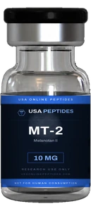 USA Online Peptides MT-2 research peptide vial