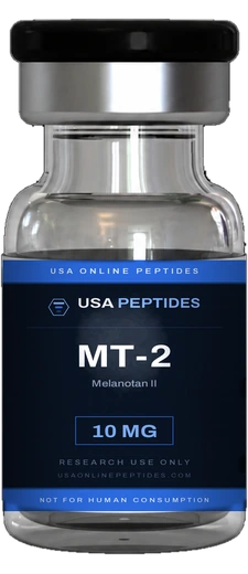 USA Online Peptides MT-2 research peptide vial