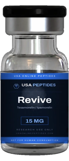 USA Online Peptides Revive research peptide vial