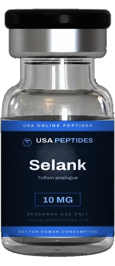 USA Online Peptides Selank research peptide vial