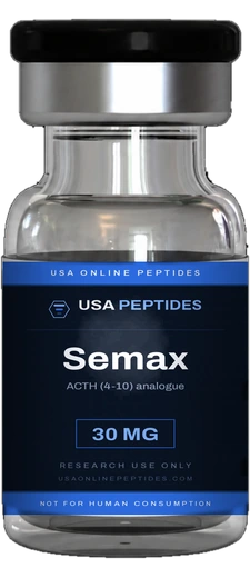 USA Online Peptides Semax research peptide vial