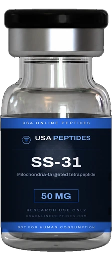 USA Online Peptides SS-31 research peptide vial